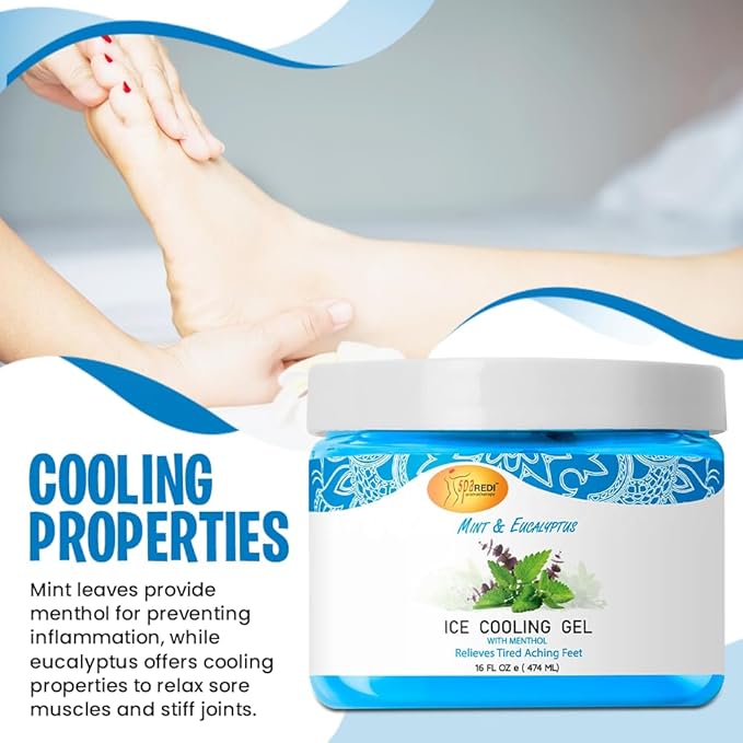 Cooling Gel 16oz - Mint & Eucalyptus