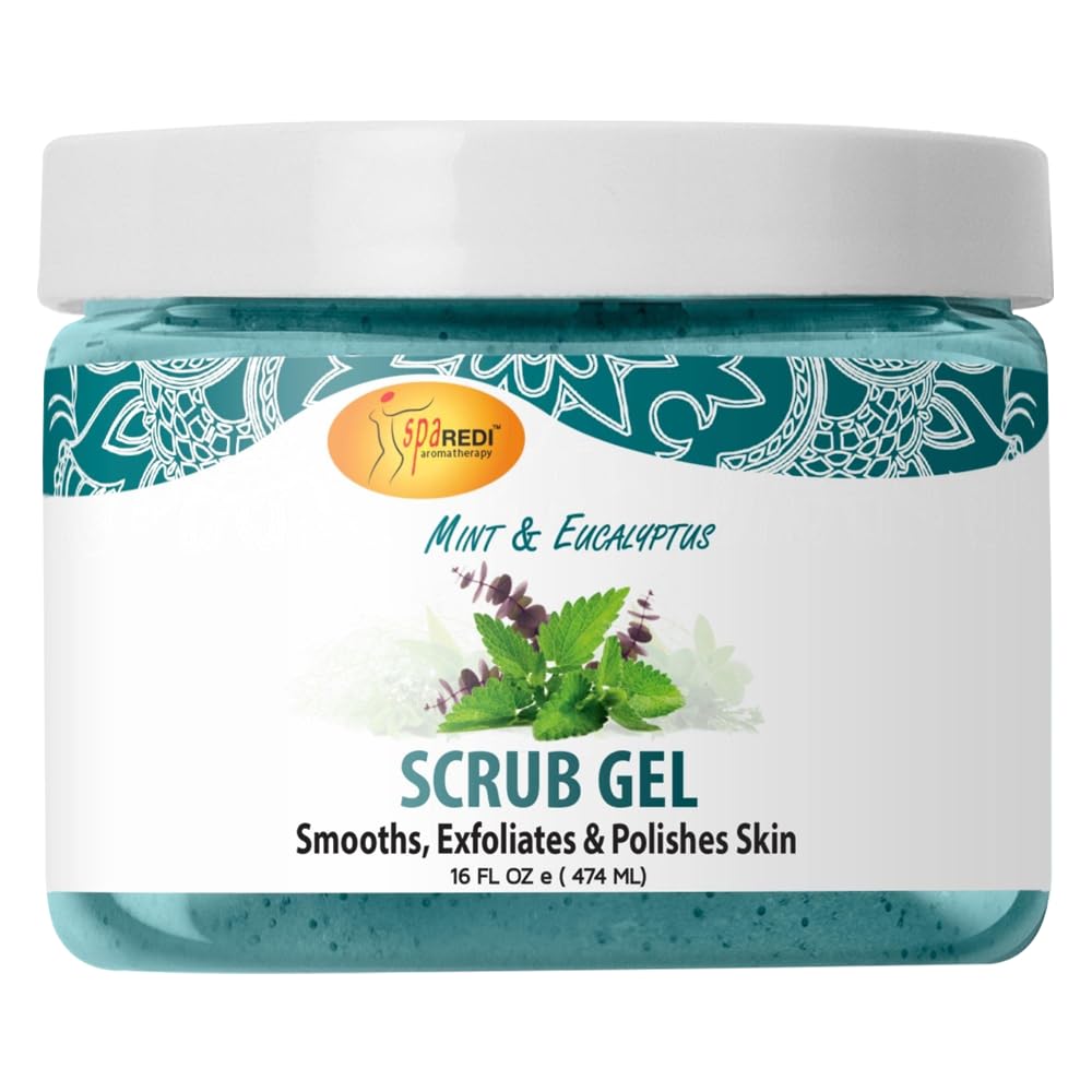 Pedi Scrub Gel 16oz - Mint & Eucalyptus