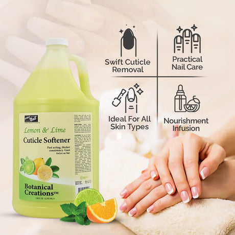* Case Lemon & Lime Cuticle Softener - 4x128oz