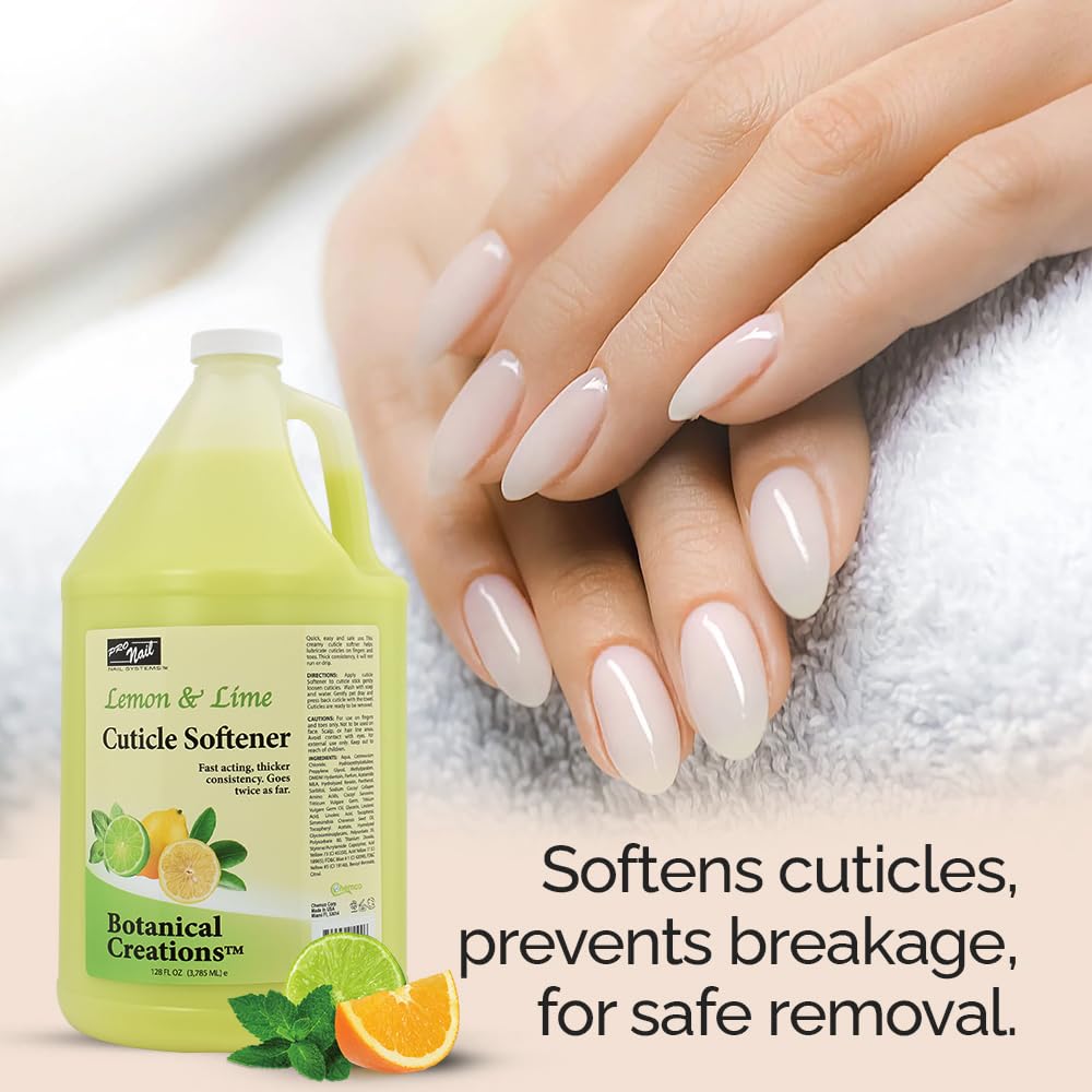 * Case Lemon & Lime Cuticle Softener - 4x128oz