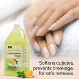 * Case Lemon & Lime Cuticle Softener - 4x128oz