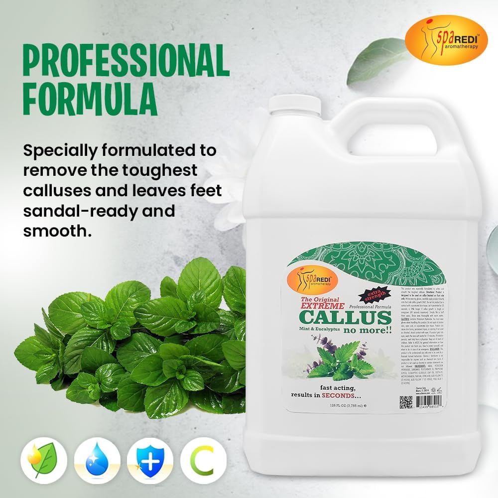 Callus Remover Mint & Eucalyptus - 128oz