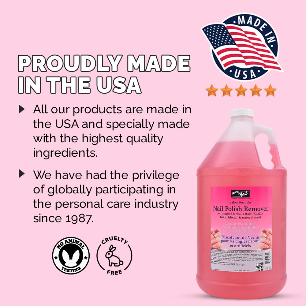 Nail Polish Remover - 128oz (Non Acetone)