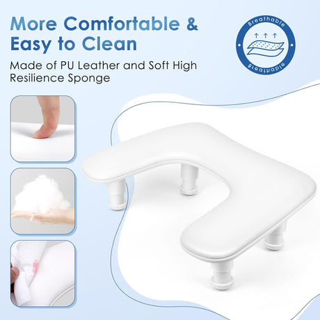 Arm Rest Adjustable Height - White
