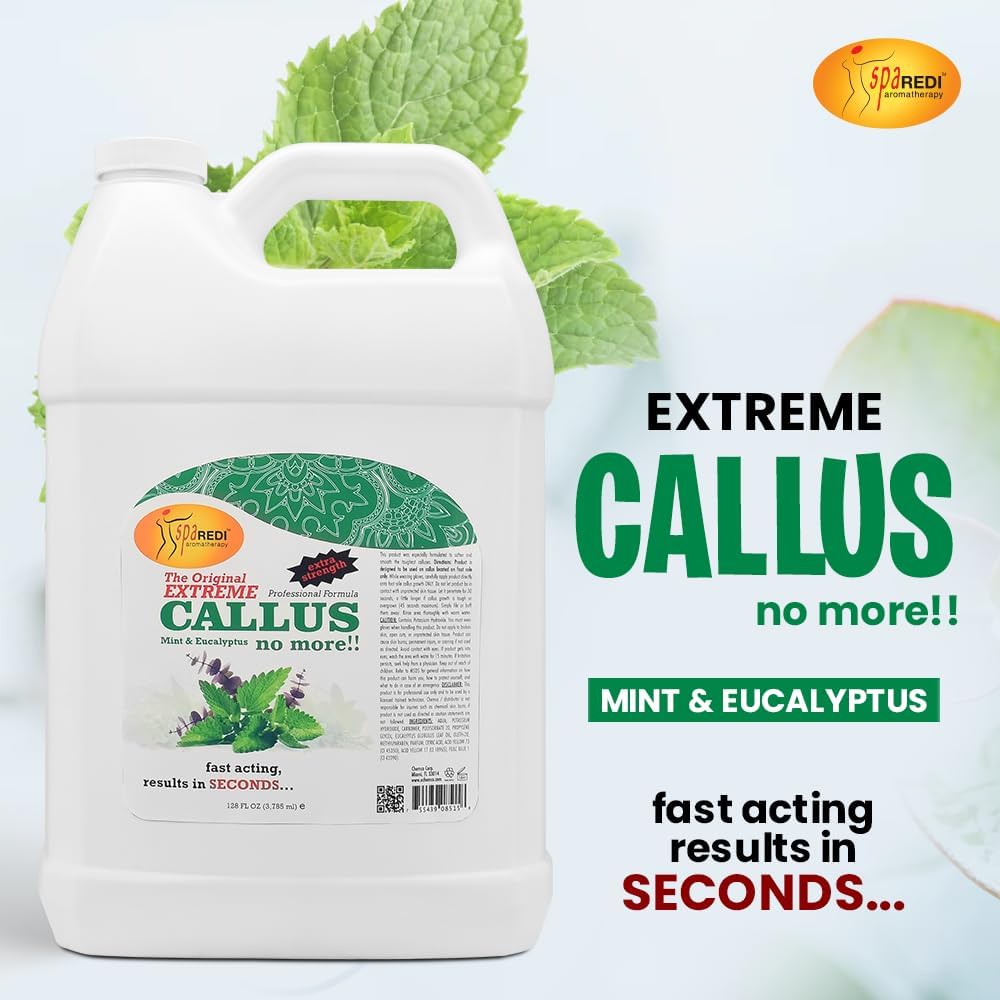Callus Remover Mint & Eucalyptus - 128oz