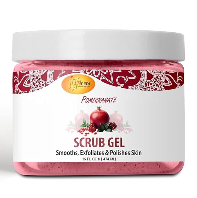 Pedi Scrub Gel 16oz - Pomegranate