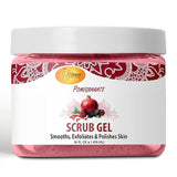 Pedi Scrub Gel 16oz - Pomegranate