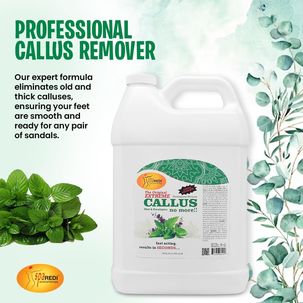 Callus Remover Mint & Eucalyptus - 128oz