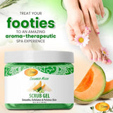 Pedi Scrub Gel 16oz - Cucumber Melon