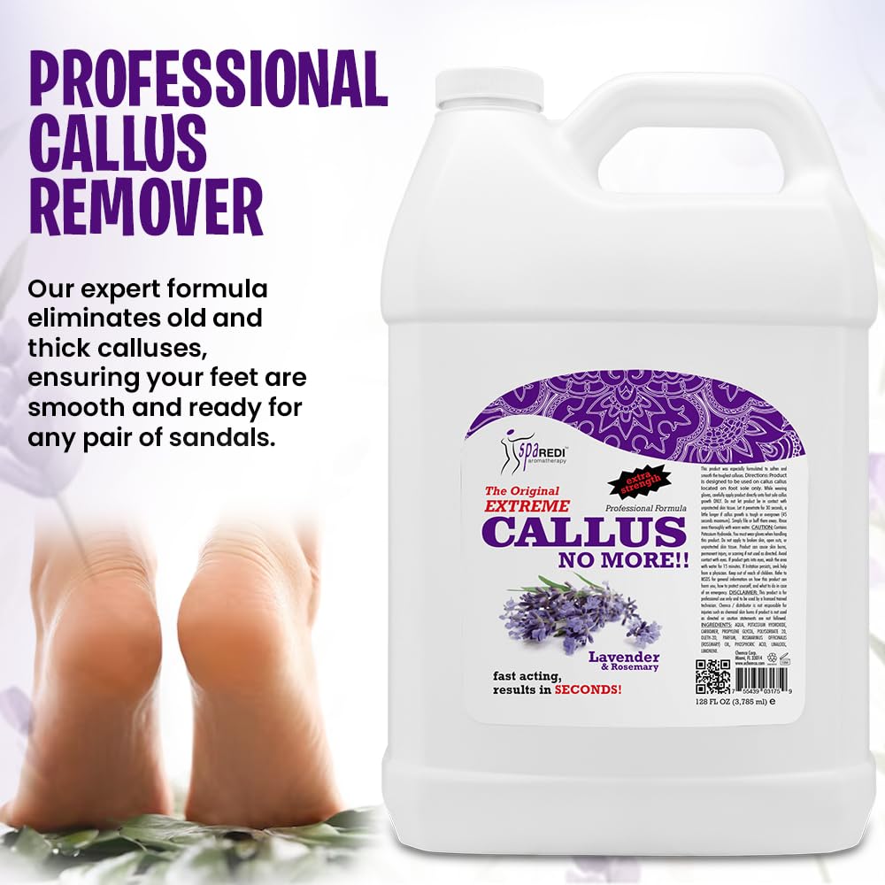 Callus Remover Lavender & Rosemary 128oz