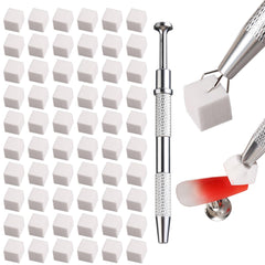 Soft Nail Sponges for Ombre.  With Grabbing Pen