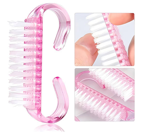 *20pc Pack - Handle Grip Nail Brush - Mini