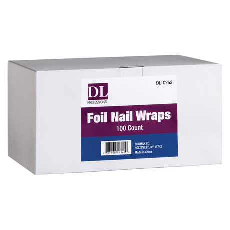 Foil Nail Wraps - 100pc  Box