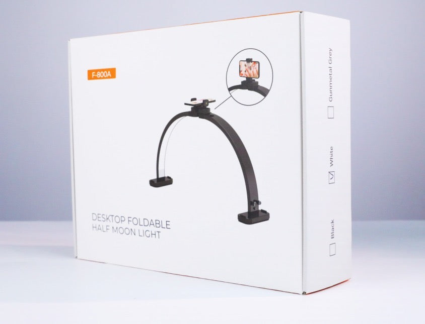 Half Moon Foldable Table Lamp Large
