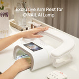 O Nail ergonomic arm rest for nail techs