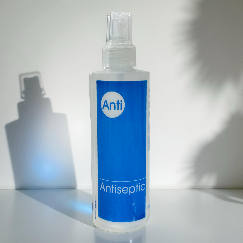 Imprinted Antiseptic Empty Bottle 8oz - Tolco