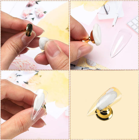 Tip Magnetic Holder - Gold - 1 Box