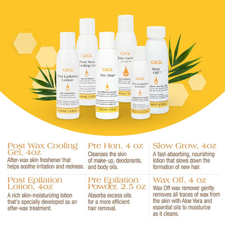 GiGi Pro 1 Hair Removal Waxing Kit