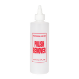 Empty Polish Remover Imprinted Bottle - 8oz