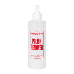 Empty Polish Remover Imprinted Bottle - 8oz
