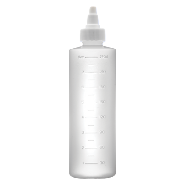 Frosted Twist Top Bottle, 8 oz.