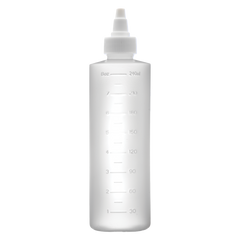Frosted Twist Top Bottle, 8 oz.