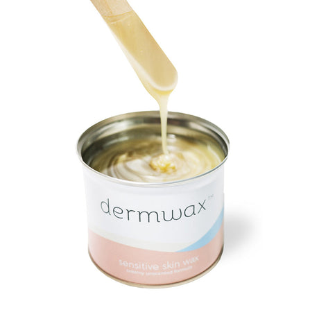 Pearl Creamy White Metallic Soft Wax, 14oz