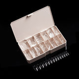 PRO-X Soft Gel Nail Tips 24 - Natural Round Long - 14 Sizes | 600pc