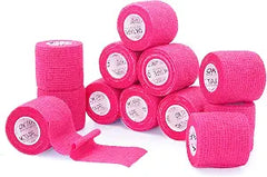 Pink Non- Woven Self-adhesive Bandage 2 inches pack 12