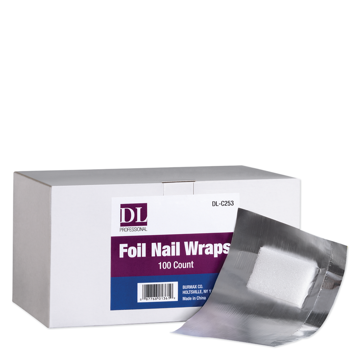 Foil Nail Wraps - 100pc  Box
