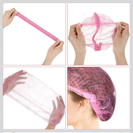 *Disposable Non-Woven Hairnets ,Bouffant caps