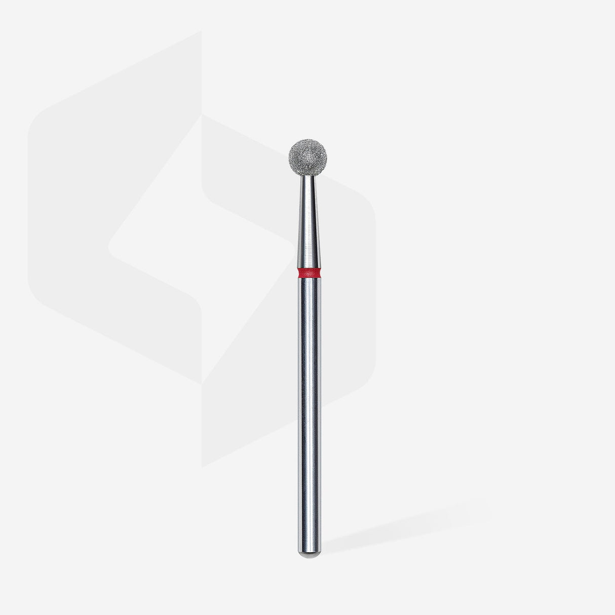 Bit #291 - Diamond Nail Drill Bit Ball Red, Head Diameter 4 mm - EXPERT