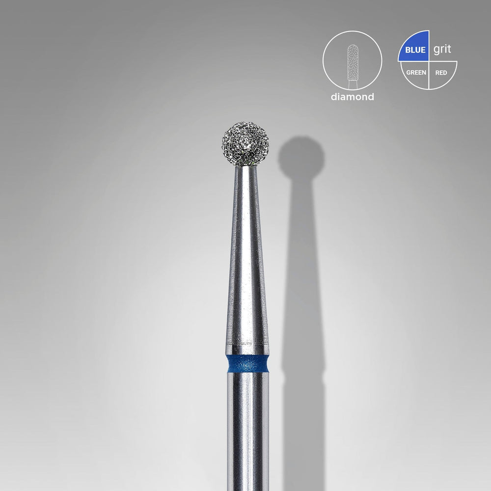 Bit #292 - Diamond Nail Drill Bit Ball Blue, Head Diameter 2,5 mm - EXPERT