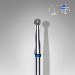 Bit #292 - Diamond Nail Drill Bit Ball Blue, Head Diameter 2,5 mm - EXPERT