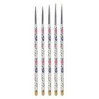 5 pc. Floral Detailing Brush Set