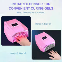 96W UV LED  Cordless Nail Lamp