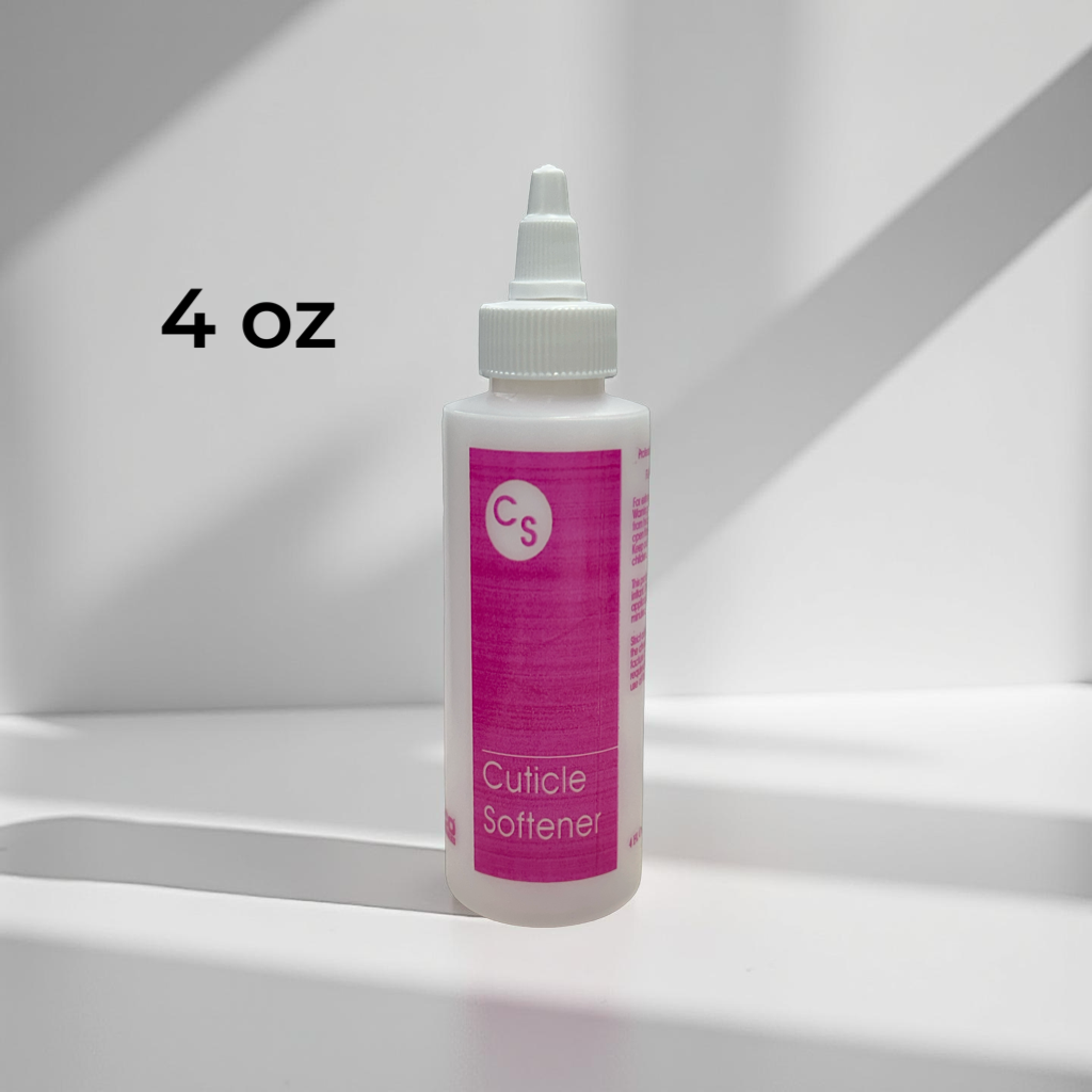 Empty Cuticle Softener Imprinted Bottle - 4oz