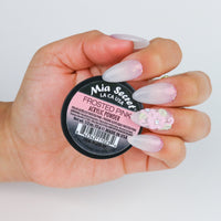 Frosted Pink Acrylic Powder 1oz