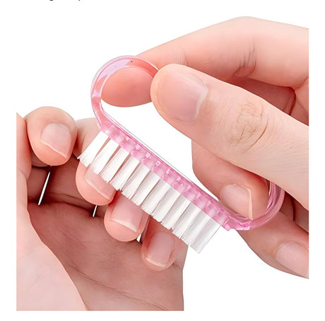 *20pc Pack - Handle Grip Nail Brush - Mini