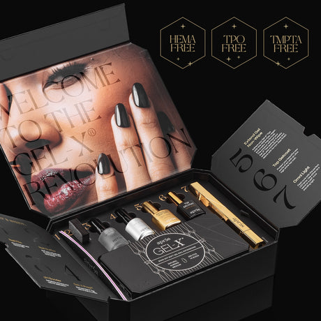 Aprés Gel-X® Signature Kit - Includes Box Natural Almond Medium (280pc)