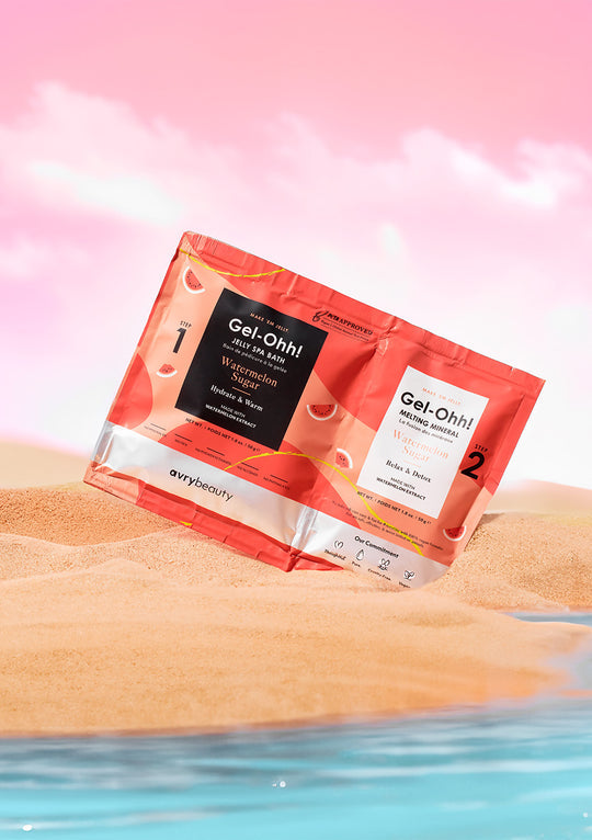 *Gel-Ohh! Jelly Spa Bath - Watermelon (CASE 30PC)
