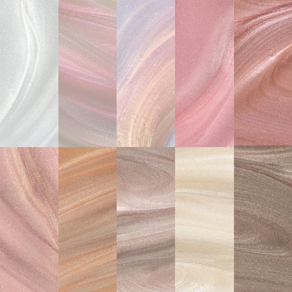 *Pearlescent - Astral Gel Couleur, 10pcs Set