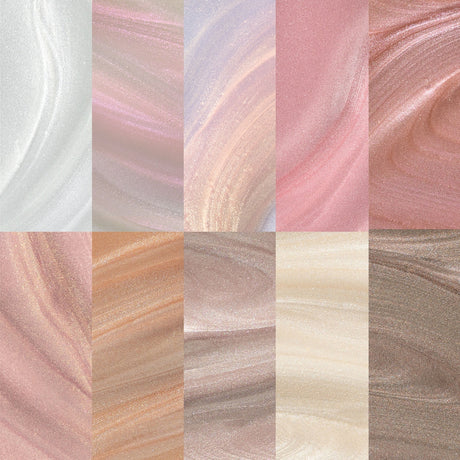 *Pearlescent - Astral Gel Couleur, 10pcs Set