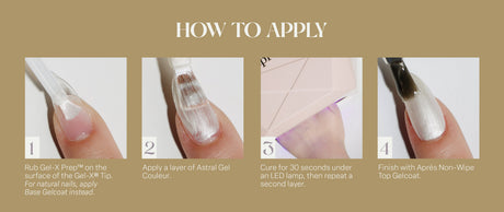 *Pearlescent - Astral Gel Couleur, 10pcs Set