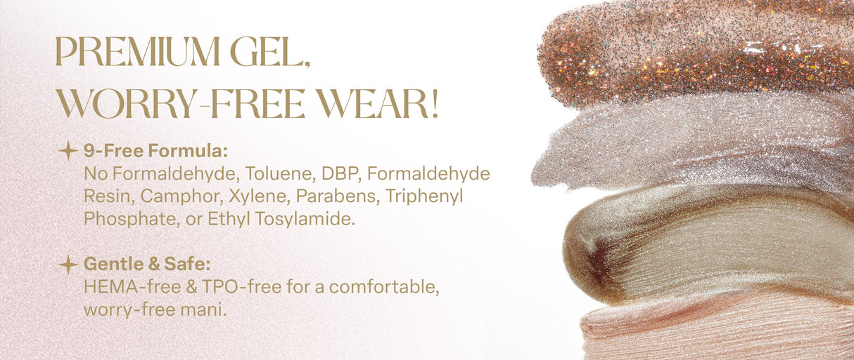 *Pearlescent - Astral Gel Couleur, 10pcs Set