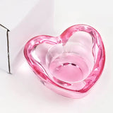 Heart Glass Dappen Dish