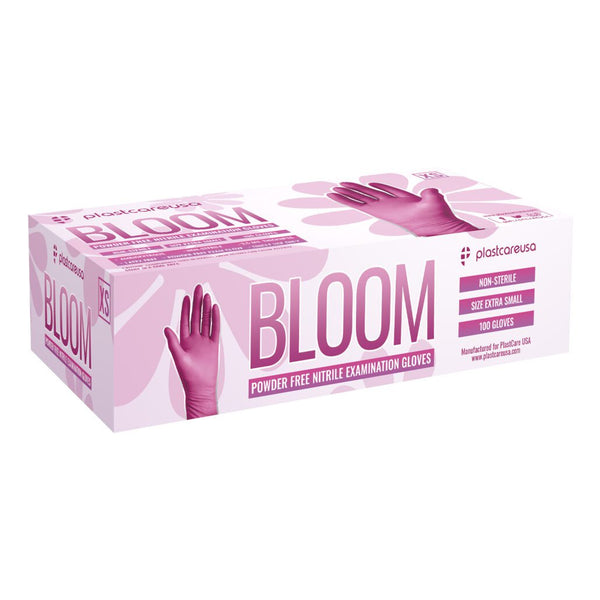 *Bloom Pink Nitrile  Glove - Large (1000 Case)
