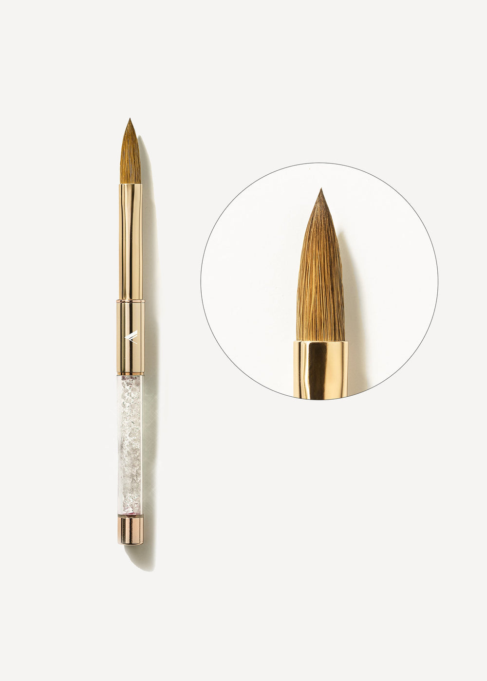 PURE KOLINSKY BRUSH #14 - ROSE GOLD EDITION