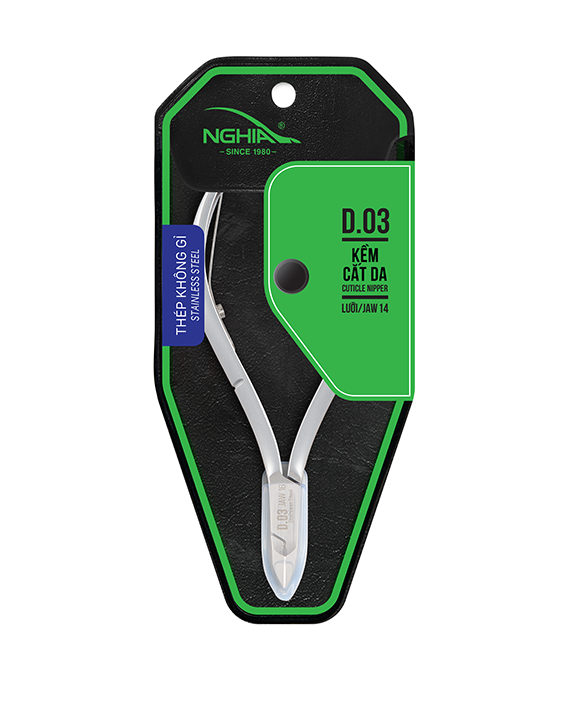 Stainless Steel Cuticle Nipper - D.03