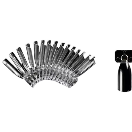 50pc Magnetic Nail Tips for practice